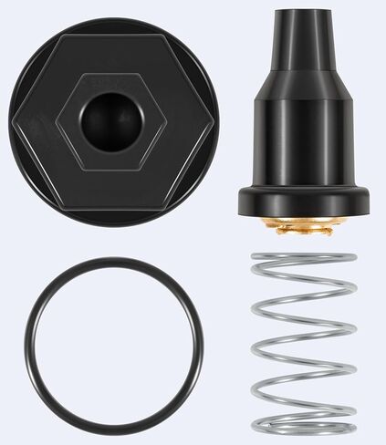 Thermostat and Cover Kit Assembly for Johnson Evinrude V4 & V6 90, 115, 150, 175 HP, Replace 0435597 in Kuwait