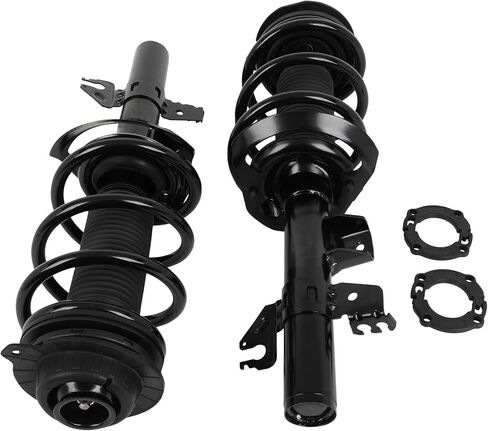 Struts And Shock Front Pair Compatible with 2014-2018 for Jeep for Cherokee Complete Struts Assembly 73126 73125, Medium in Kuwait