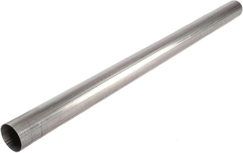 JEGS 3in.OD Aluminized Exhaust Tubing | 4-Feet Length | 16-Gauge | Seam Welded | Straight | Heavy-Duty Construction in Kuwait