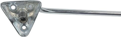 Compatible/Replacement for Sunvisor Arm Brackets Left Right Pair 1960-65 Falcon, 1962-65 Fairlane, Comet, Meteor Chrome (EBC0DZ-640414CPR) in Saudi Arabia