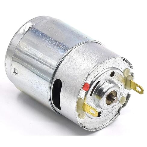 RS385-09400 DC Motor 24V, Carbon Brush Double Ball Bearing, High Torque Low Noise, 12V-36V Wide Voltage, for Household Appliances and Toys in Kuwait