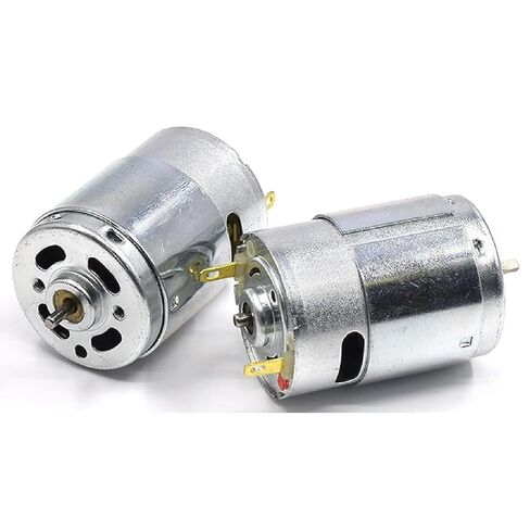 RS385-09400 DC Motor 24V, Carbon Brush Double Ball Bearing, High Torque Low Noise, 12V-36V Wide Voltage, for Household Appliances and Toys in Kuwait