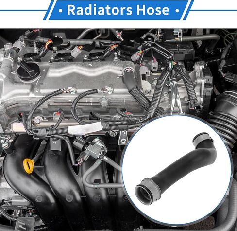 1 قطعة خرطوم مشعات لمرسيدس بنز CLS550 2007-2011 E550 2007-2009 جيد ختم المطاط الأسود العلوي خرطوم سخان HVAC in Kuwait