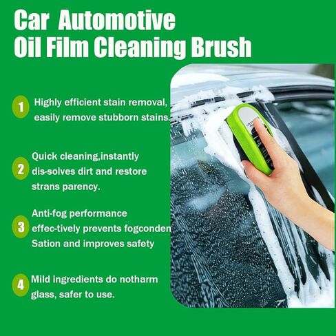 4 Packs Clear Vision Windshield Cleaner,Clear Vision Glass Cleaner,Clearvision Glass Cleaner for Car,Pure Vision Glass Cleaner Oil Film Improving Windshield Clarity & Visibility in Kuwait