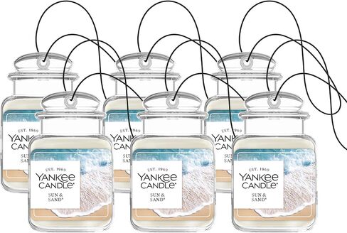 Yankee Candle Car Jar, Sun & Sand (Pack of 3) in Kuwait