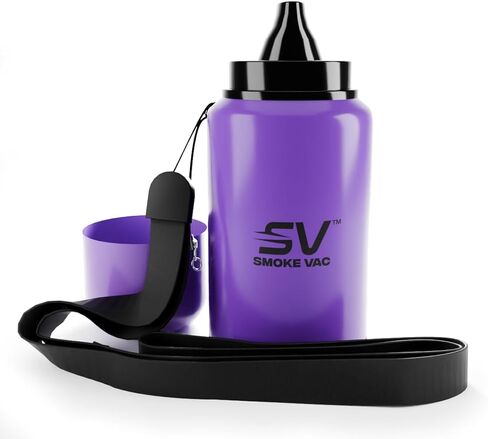 SmokeVac Handheld Personal Air Filter Sploof 4-Layer Filtration & One-Way Check Valve – Portable Mist Eraser & Odor Eliminator for Home, Car, Travel & Events (Grey) in Kuwait