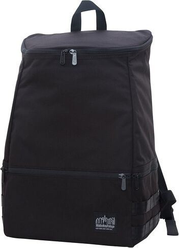 Manhattan Portage North End Bag With Laptop Sleeve And Chest Stabilizer In Military-Grade Fabric 1000D Cordura Water Resistant For Work Travel College (Black) in Kuwait