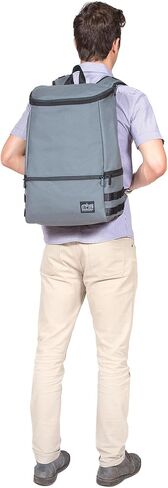 Manhattan Portage North End Bag With Laptop Sleeve And Chest Stabilizer In Military-Grade Fabric 1000D Cordura Water Resistant For Work Travel College (Black) in Kuwait