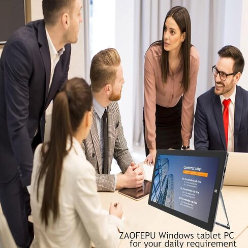 10.1" Windows 11 Tablet PC, Dual-Core CPU Windows Tablet, Ultra Slim 2 in 1 Tablet - 2.4/5G WIFI/4.2 BT/1280*800 Full HD/6GB RAM 64GB ROM Storage/4000mAh/Mini HDMI/USB-C/USB 3.0/2MP+5MP Camera in Saudi Arabia