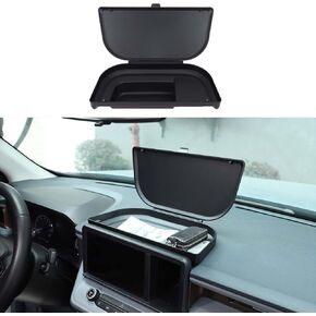 TOYCIDFG Dashboard Storage Organizer Tray with Lid for Ford Maverick 2022-2024, Behind Screen Pocket Organizer Insert Accessories in Saudi Arabia
