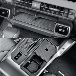 BIBIBO 2Pack for 2026 Toyota RAV4 Center Console Organizer 2026 RAV4 Console Front Passenger Organizer Tray+ Extra Storage Box Drawer 2026 Toyota RAV4 Accessories in Saudi Arabia