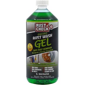 Enviro Rust Wash – Heavy Duty Iron Remover for Car Rims & Wheels – Metal Decon for Brake Dust, Rust, and Oxidation – Safe on Stainless Steel & Motorcycle Use - Gel - 33.8 FL OZ - Bottle in Saudi Arabia