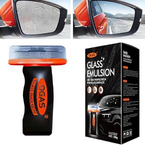Windshield Cleaner Tool for Automotive Windshield, Window Cleaner Glass Oil Film Cleaner for Car Window Mirror Improve Windshield Clarity and Visibility for Safe Driving (1) in Saudi Arabia