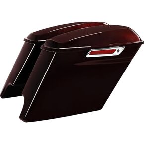 HR3 For Midnight Crimson, 5" Stretched Hard Saddlebags Compatible with 2021 FLTRXS / 2021 FLTRK / 2021 FLHTK, 2014-later Harley Touring Road King, Road Glide, Street Glide, Electra Glide in Saudi Arabia
