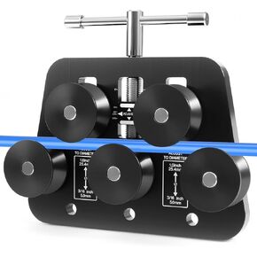 Tubing Straightener for 3/16'' to 1'' Diameters Pipe, Adjustable Brake Line Straightener for Copper, Aluminum, Steel Pipes, NiCopp & Fuel Lines in Saudi Arabia