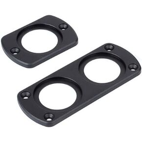 2 Pack Car Cigarette Lighter Socket Mounting Panel Replacement 12V USB Outlet Panel Mount Holder for RV USB Outlet Wall Mount Car Charger Marine Outlet Adapter Motorcycle ATV Boat Truck in Saudi Arabia