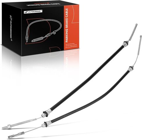 A-Premium Rear Passenger Side Parking Brake Cable Assembly Compatible with Buick Models: Regal 1999-2002, Century 1997-2002 - Replace # 10323984, 10406055 in Kuwait