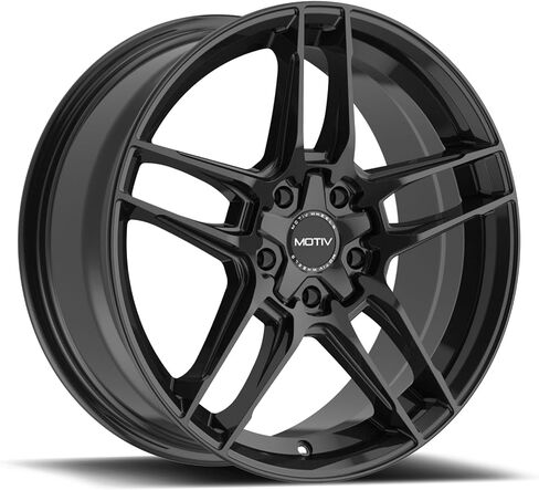 عجلات موتيف 434B 18X7.5، ET +40، PCD 5X112/5X4.50، CB 73.1-أسود لامع، 434B-8755940 in Saudi Arabia