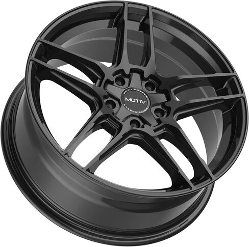 عجلات موتيف 434B 18X7.5، ET +40، PCD 5X112/5X4.50، CB 73.1-أسود لامع، 434B-8755940 in Saudi Arabia