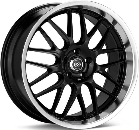 Enkei 469-875-6542BK LUSSO عجلة الأداء 18x7.5 +42 5x114.3 طلاء أسود in Kuwait