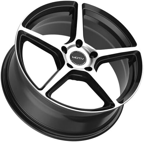 18X7.5 Motiv 433MB Blade Gloss Black Machined Face 5x114.3 ET40 wheel/rim in Kuwait