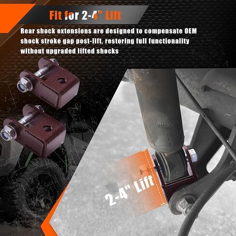 3.5" Front + 2" Rear Leveling Lift Kits for 2009-2018 Ram 1500 4WD with 2-4" Rear Shock Extensions(2PCS) Ram 1500 3.5 Inch Lift Front Strut Spacers and 2 Inch Rear Lift Spacer in Saudi Arabia