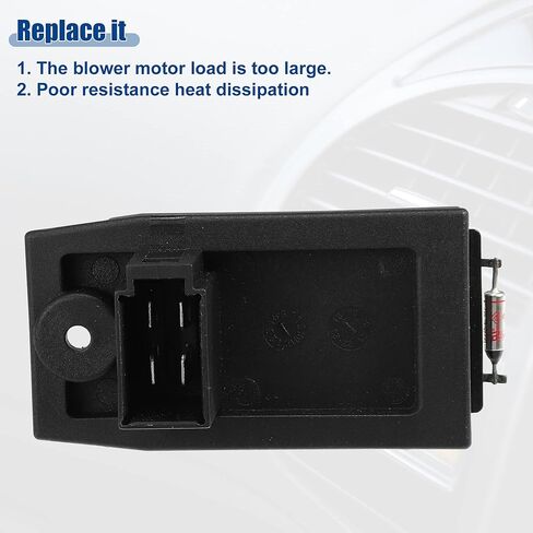 ACROPIX Blower Motor Resistor Replacement Fit for Ford Focus - Pack of 1 Black Green in Kuwait