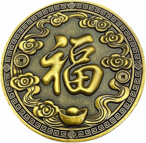 Chinese Feng Shui Lucky Coin with Horse Symbol for Success and Prosperity - Commemorative Coin for Good Luck, Fortune, and Positive Energy - Ideal Lucky Charm Gift & Lottery Ticket Scratcher Tool in Saudi Arabia