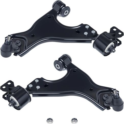 2Pcs K621231 K621232 Left Right Front Lower Control Arm and Ball Joint Assembly Compatible With 2008-2017 Bu-ick Enclave /09-17 Chevy Traverse /07-16 G-MC Acadia /07-10 Sa-turn Outlook in Saudi Arabia