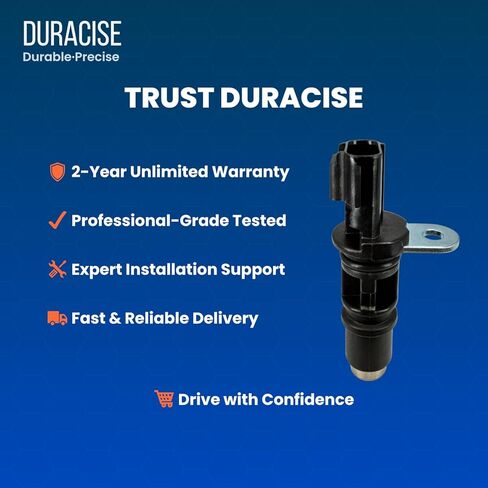 DURACISE Camshaft Position Sensor Compatible with 2002-2008 Dodge Ram 1500 2500 3500 Pickup, 2000-2007 Durango, Dakota, Dodge Charger & Jeep Grand Cherokee, Liberty & Chrysler 300 | OEM #56028133AB in Saudi Arabia