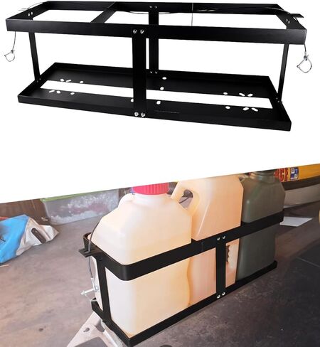 Gas Can 5 Gallon Fuel Container Holder,Fits Three 5 Gallon Gas Can,Compatible With VP Racing Fuel Jug 5.5 Gallon,VP Racing Fuel Jug,Gas Can Holder For Trailer(Holder Only) in Saudi Arabia