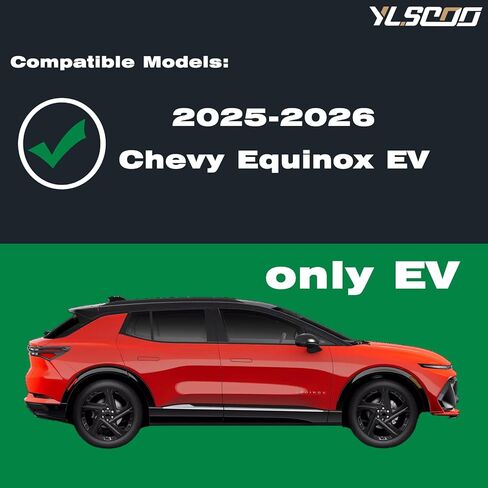 واقيات النوافذ الواقية من المطر تناسب Equinox EV 2025 2026، ملحقات مظلات فتحات التهوية للنافذة الجانبية للنوافذ الخارجية، 4 قطع من الدخان الداكن (Equinox EV فقط) in Kuwait