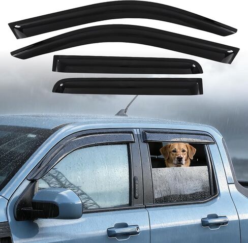 Rain Guards for 2022-2026 Ford Maverick Accessories Window Visor Side Wind Deflector XL XLT Lariat 4PCS in Saudi Arabia
