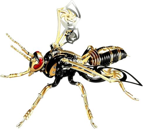3D Metal Component Series: Bumblebee, Pterosaur, Creative DIY Puzzles with Gaming Fun and Intellectual Challenges, 3D Metal Puzzles (Dragon) in Saudi Arabia