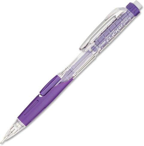 Pentel Mechanical Pencil, Refillable Lead/Eraser, 0.7mm, Purple (PENPD277TV) in Kuwait