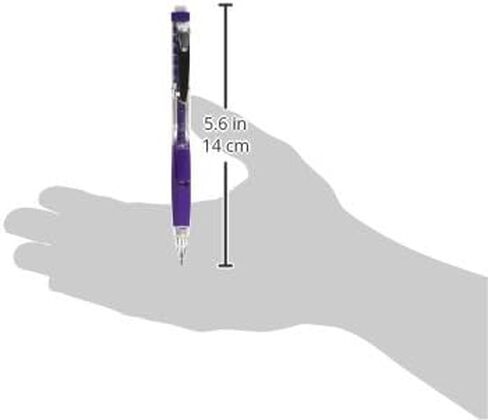 Pentel Mechanical Pencil, Refillable Lead/Eraser, 0.7mm, Purple (PENPD277TV) in Kuwait