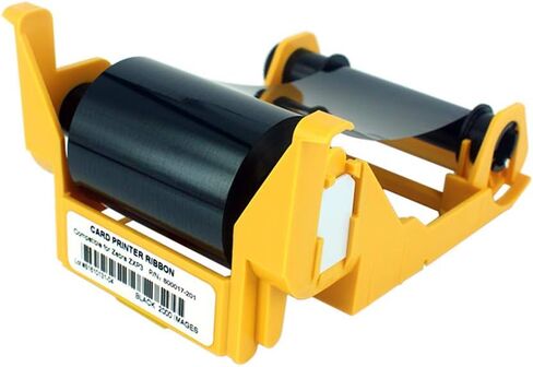 800017-201 Black Monochrome Ribbon for Zebra P11XX Card Printers, P100i P110i P120i Resin Ribbon, 1000 Prints in Kuwait