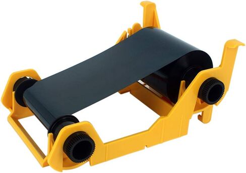 800017-201 Black Monochrome Ribbon for Zebra P11XX Card Printers, P100i P110i P120i Resin Ribbon, 1000 Prints in Kuwait