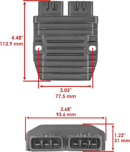 Caltric Regulator Rectifier Compatible with Polaris Ranger Crew XP 1000 2017-2022 / Ranger XP 1000 2017-2022 / Ranger 500 2017-2022 in Kuwait