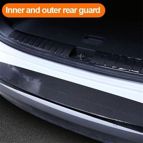 7cm×5m Carbon Fiber Wrap Black Automotive Vinyl Wrap for Cars Carbon Fiber Tape Car Door Edge Guards Overlay Vehicle Exterior Accessories in Kuwait