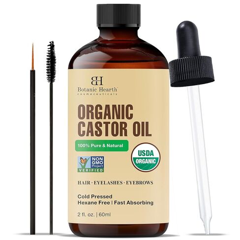 Botanic Hearth Castor Oil 4 fl oz and Botanic Hearth Castor Oil 2 fl oz in Saudi Arabia