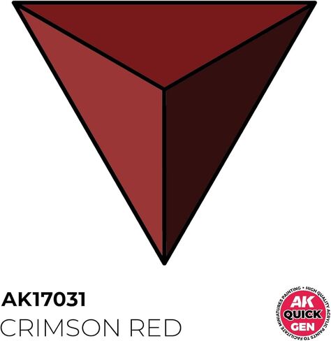 AK QUICK GEN AK17031 CRIMSON RED (18ml) in Kuwait