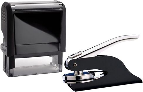 Self Inking Michigan Notary Stamp & Seal Embosser Value Package in Kuwait