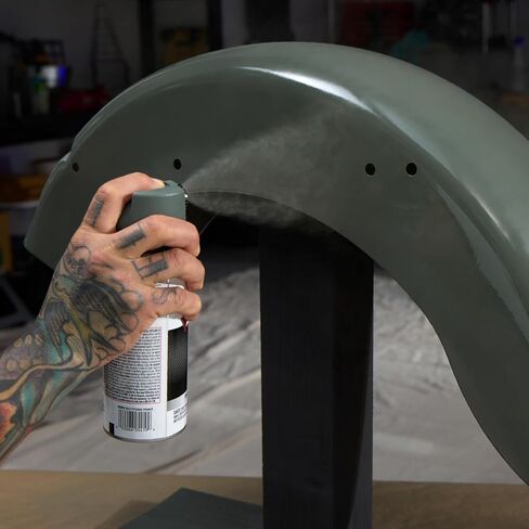 Rust-Oleum Automotive Self Etching Primer Custom Spray 5-in-1, 12 oz, Matte Dark Green in Kuwait