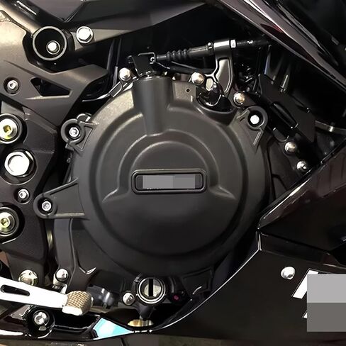 Motorcycle Engine Protection Cover Set Case Fit for Kawasaki Ninja 400 2018-2023 Ninja 500 2024 Z400 2019-2023 (Carbon Fiber Look) in Saudi Arabia