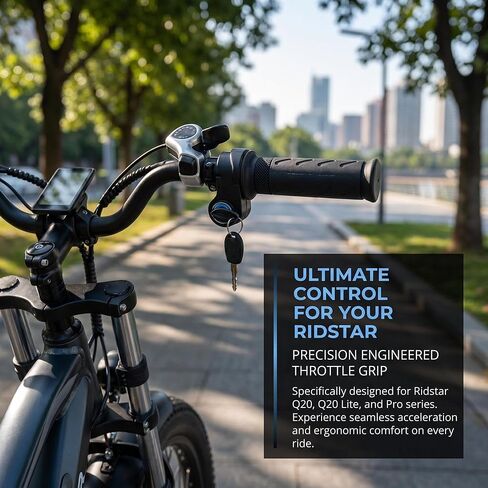 Full Throttle for Ridstar Q20 - PSLER 22MM Full Twist Throttle E Bike, Universal Throttle Grip for Electric Bike & Scooter in Kuwait
