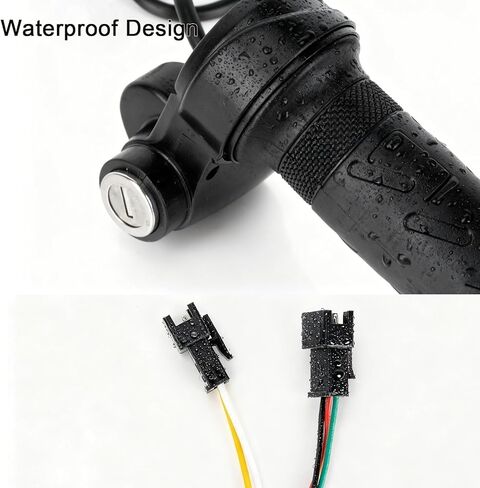 Full Throttle for Ridstar Q20 - PSLER 22MM Full Twist Throttle E Bike, Universal Throttle Grip for Electric Bike & Scooter in Kuwait