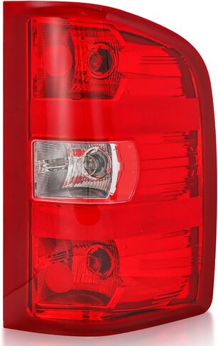 مجموعة مصابيح الذيل متوافقة مع 2007-2013 Chevy Silverado 1500 2500HD 3500HD بيك اب شاحنة المصابيح الخلفية على طراز المصنع مصابيح الفرامل الخلفية OE، جانب الركاب والسائق in Kuwait