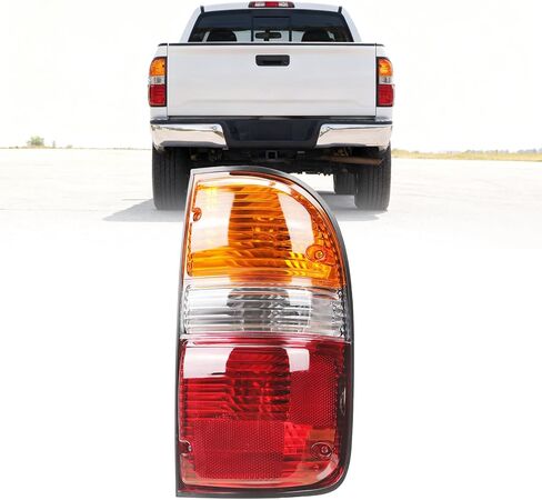Taillight Assembly Compatible with 2001 2002 2003 2004 Toyota Tacoma Rear Lamp Replacement OE Style Passenger Side ﻿ (On the right (1 piece)) in Saudi Arabia