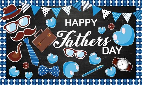 زينة لوحة إعلانات عيد الأب السعيد، قطع ورقية لعيد الأب السعيد للمدرسة والمكتب والفصول الدراسية وديكور جدار الباب ومستلزمات خلفية الحفلات in Saudi Arabia